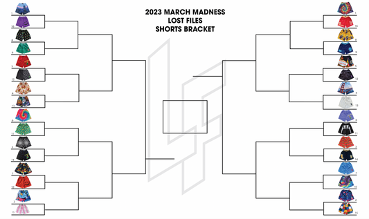 March Madness Shorts Bracket