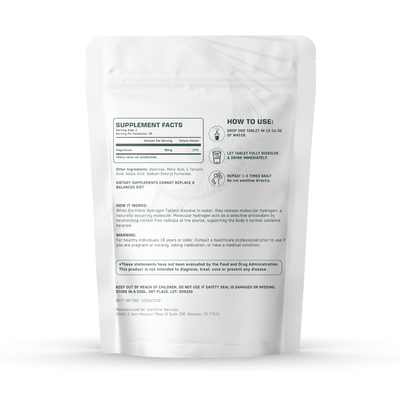 Earthline Molecular Hydrogen Tablets