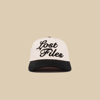 Script A-Frame Hat - Black