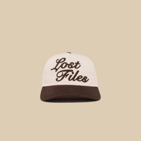 Script A-Frame Hat - Brown