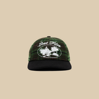 Cabin Scene Wool Flannel Hat