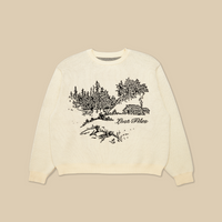 Cabin Scene Knitted Sweater