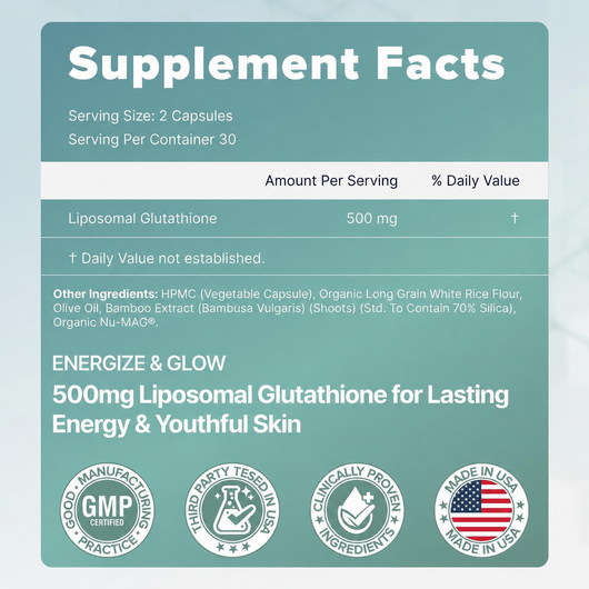 Earthline© Liposomal Glutathione Capsules