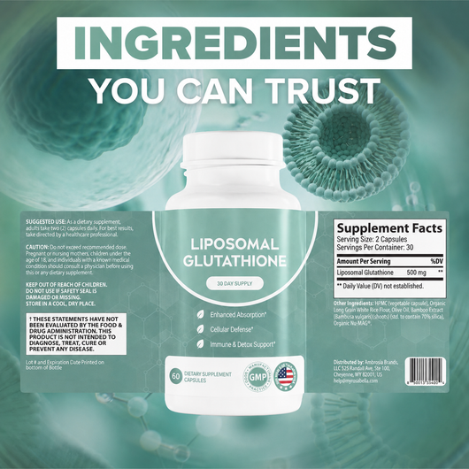 Earthline© Liposomal Glutathione Capsules