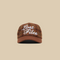 Script Wool Flannel A Frame Hat