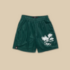 Cabin Scene Basic Shorts - Green