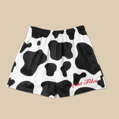Cow Print Shorts