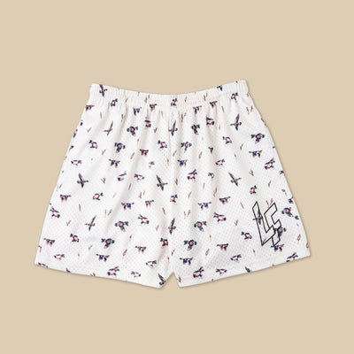 Mallard Duck Print Shorts