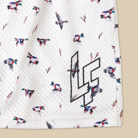 Mallard Duck Print Shorts