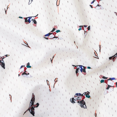 Mallard Duck Print Shorts