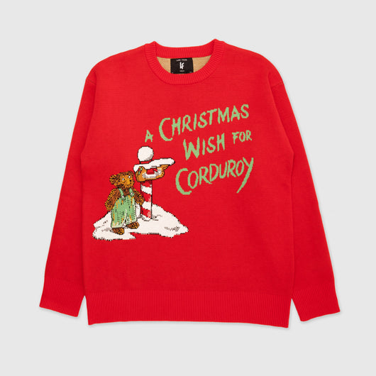 'A Christmas Wish for Corduroy' Knit Sweater