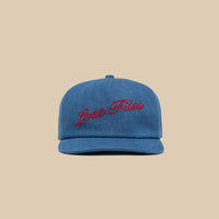 Blue Denim Chain Stitch Hat