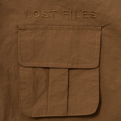 Waterproof Rain Jacket - Brown
