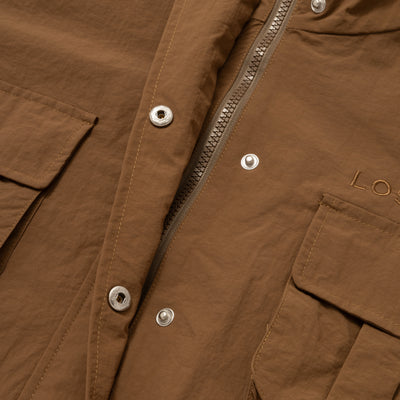Waterproof Rain Jacket - Brown