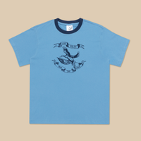 Blue Ringer Tee