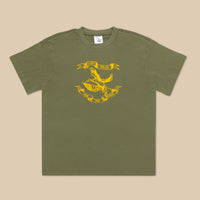 Olive Ringer Tee