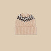 Oversized Fair Isle Wool Beanie