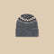 Oversized Fair Isle Wool Beanie