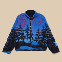 Northern Lights Reversible Fleece Jacket