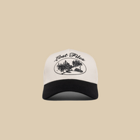 Cabin Scene A-Frame Hat